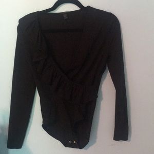J.Crew ruffle bodysuit